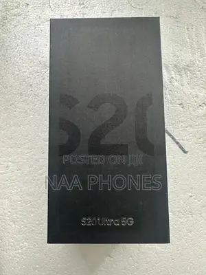 New Samsung Galaxy S20 Ultra 256 GB Black