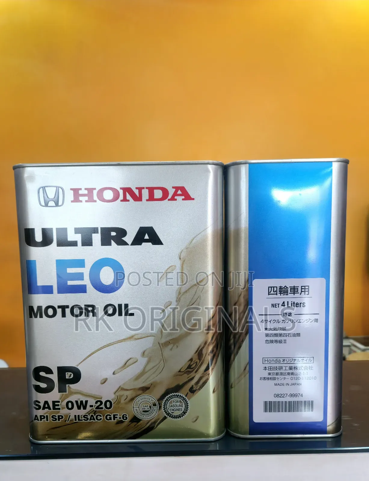 Honda Ultra Leo Sp Gf-6 0w20 Engine Oil 4l Imported From Japan🇯🇵
