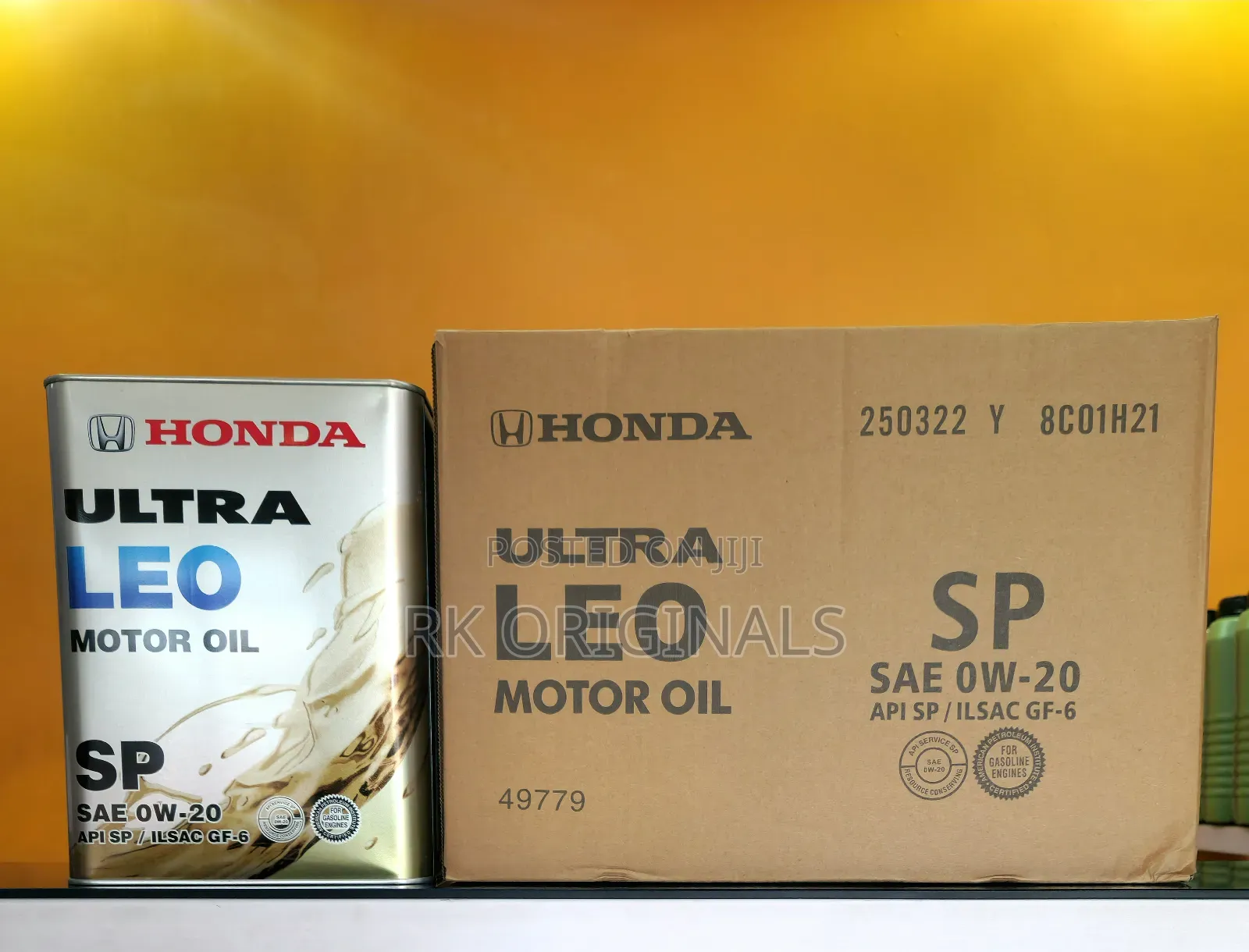 Honda Ultra Leo Sp Gf-6 0w20 Engine Oil 4l Imported From Japan🇯🇵