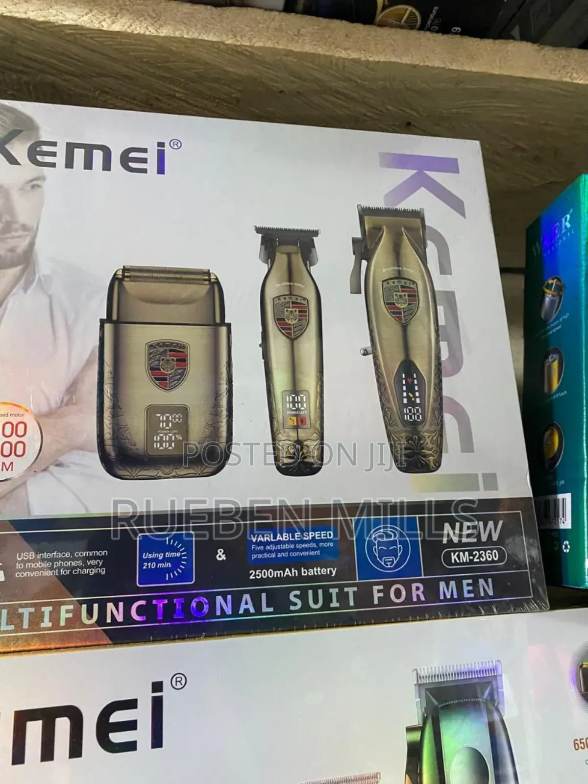 Usb Interface Multipurpose Suit 3 in 1 Set Combo Barbering Machine
