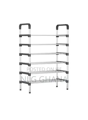 6-Layer Lightweight Shoe Rack Organizer for Shoes Hats. Ghx3653
