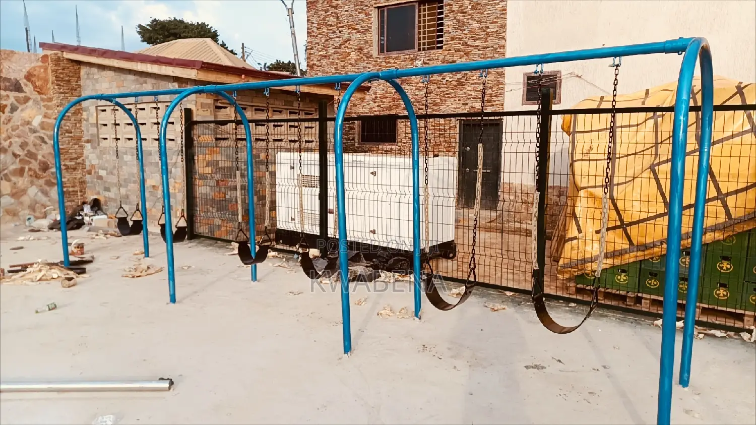 Six Seat Swing Set