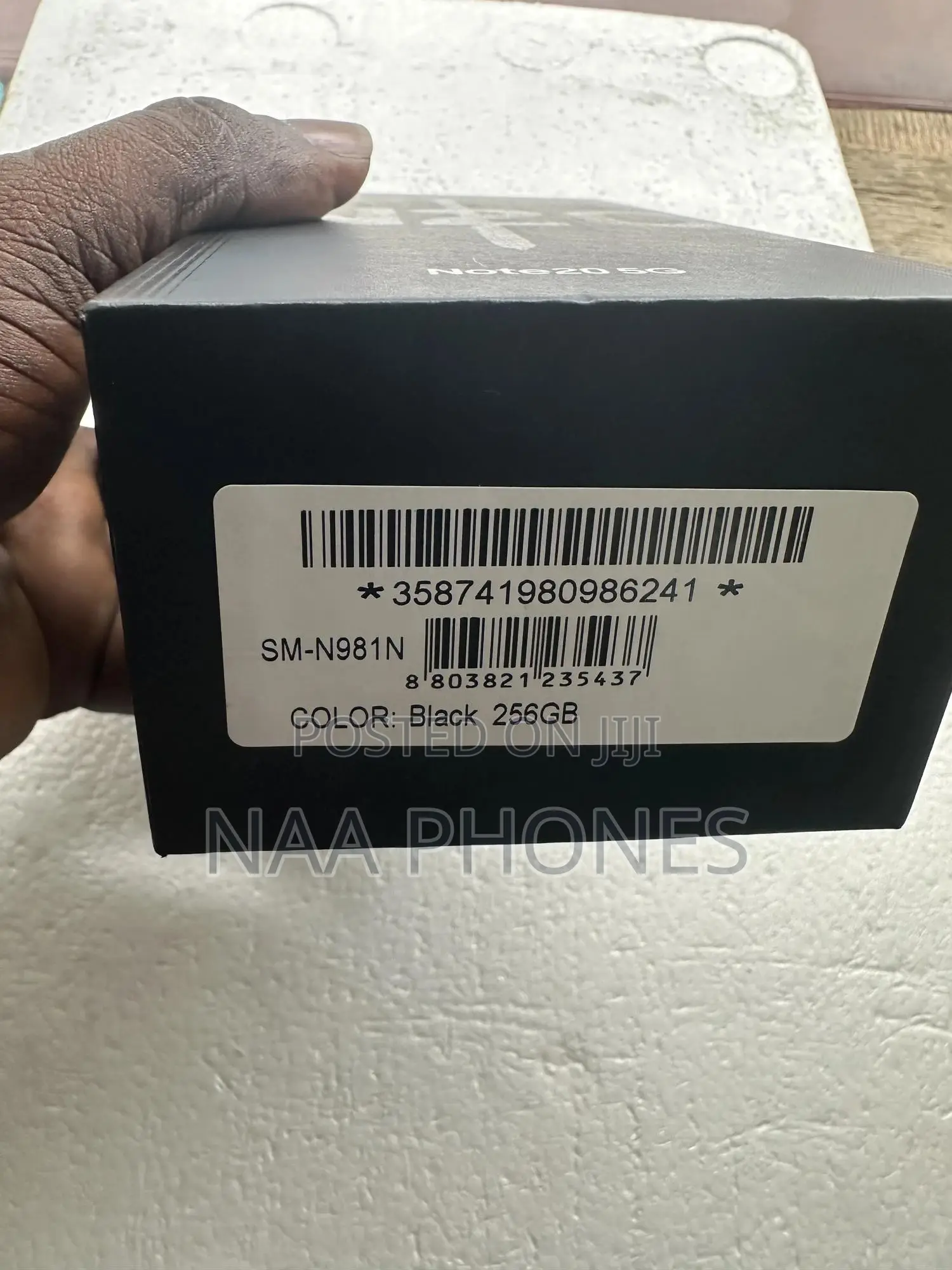 New Samsung Galaxy Note 20 5G 256 GB Black