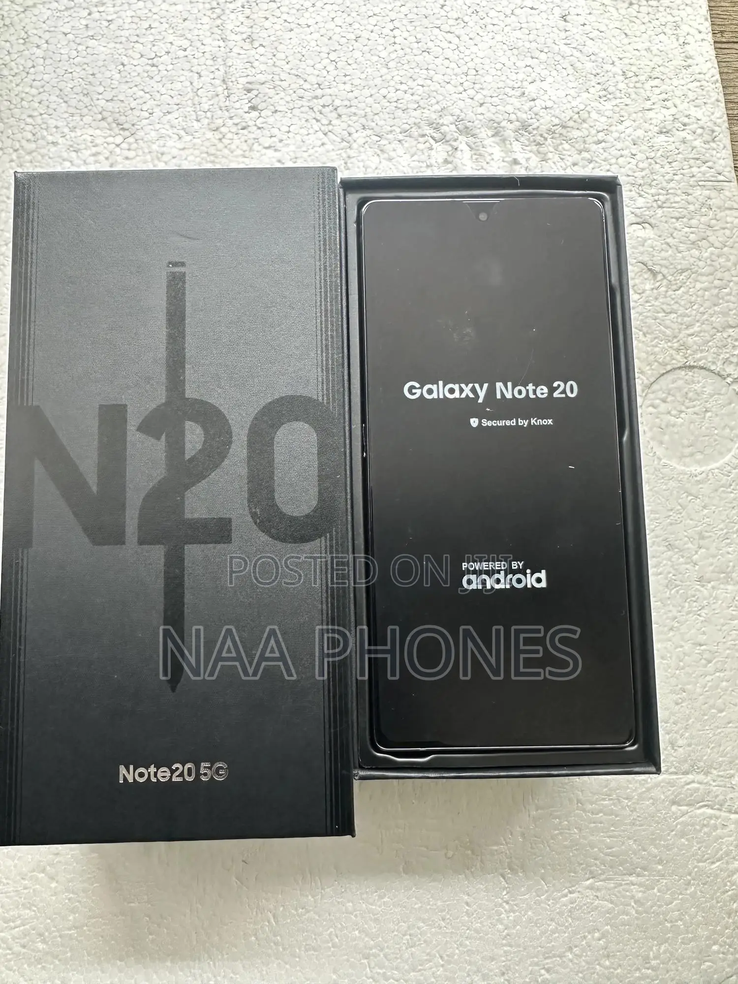New Samsung Galaxy Note 20 5G 256 GB Black