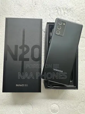 New Samsung Galaxy Note 20 5G 256 GB Black