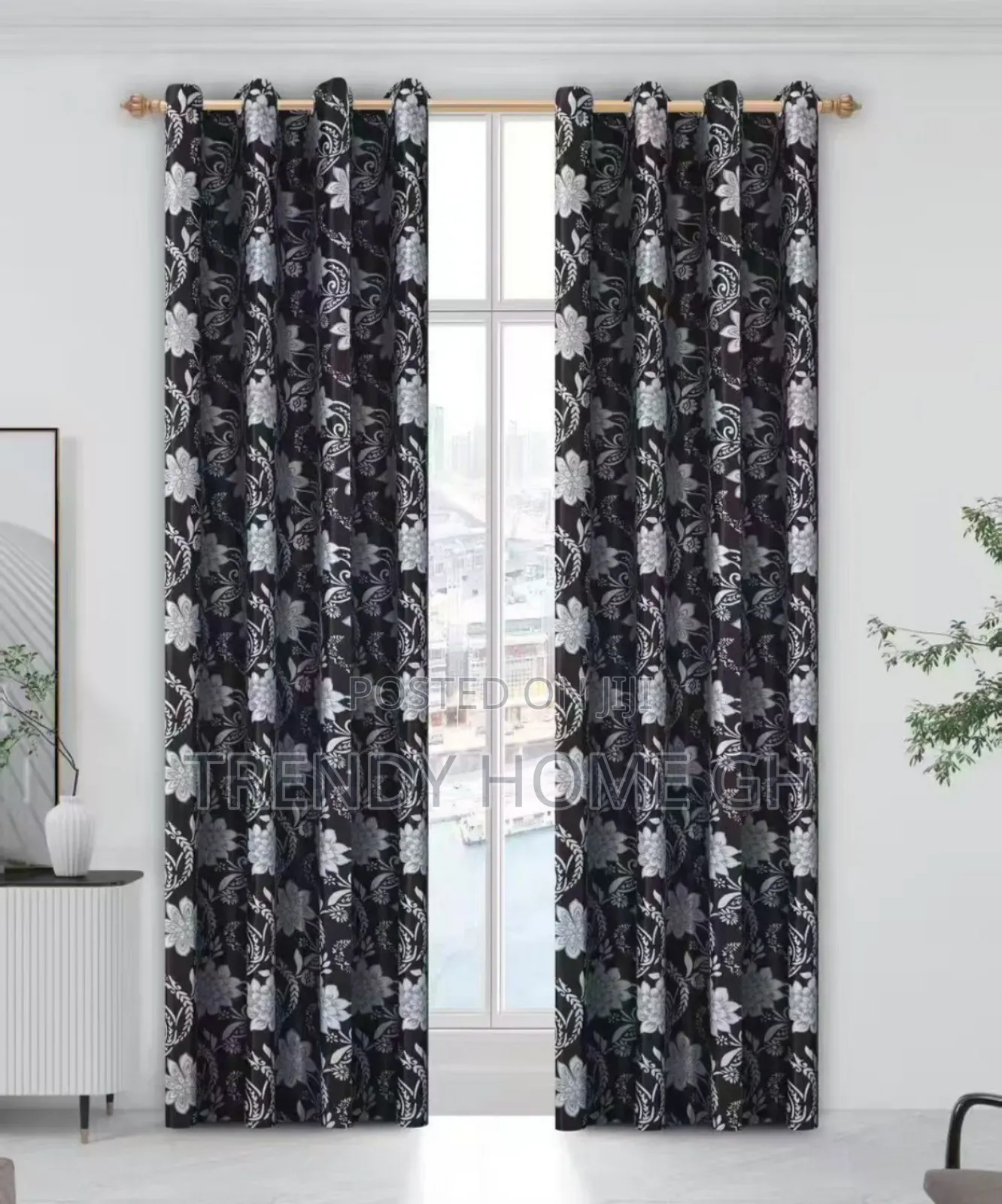 2in1 Pure Cotton Curtains