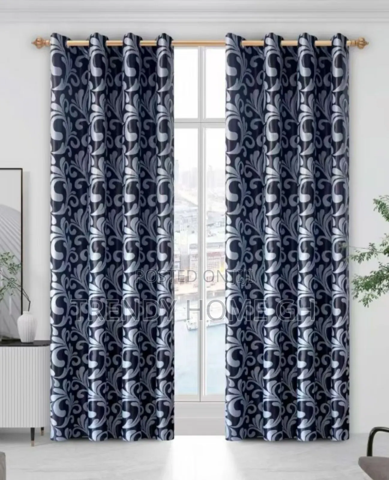 2in1 Pure Cotton Curtains