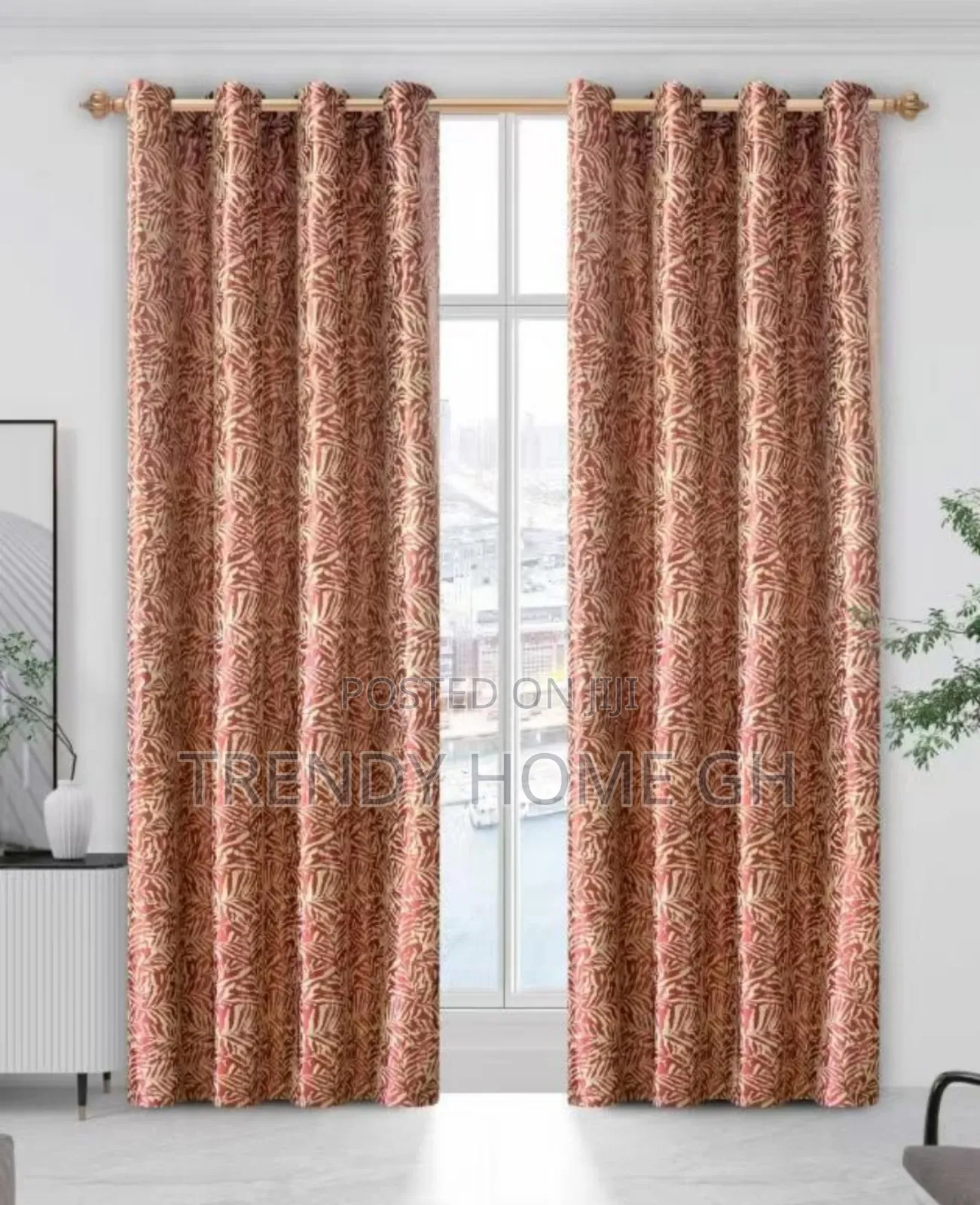 2in1 Pure Cotton Curtains