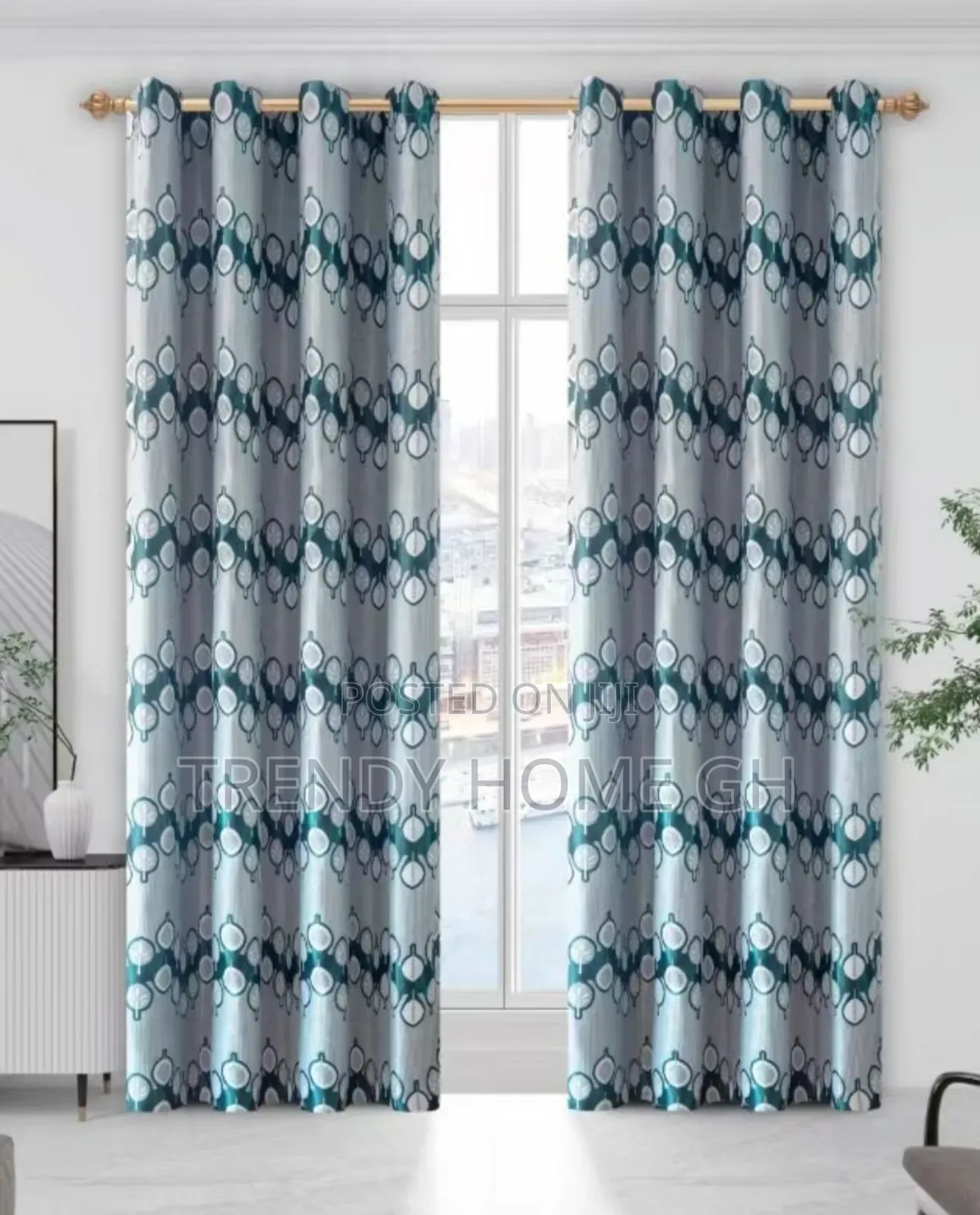 2in1 Pure Cotton Curtains