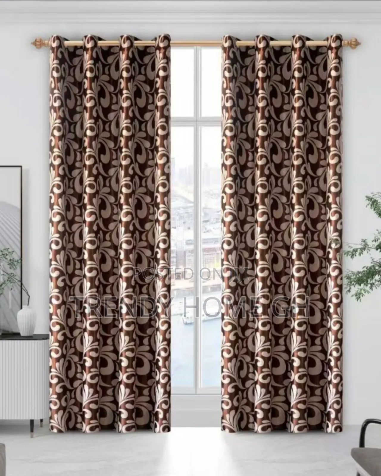 2in1 Pure Cotton Curtains