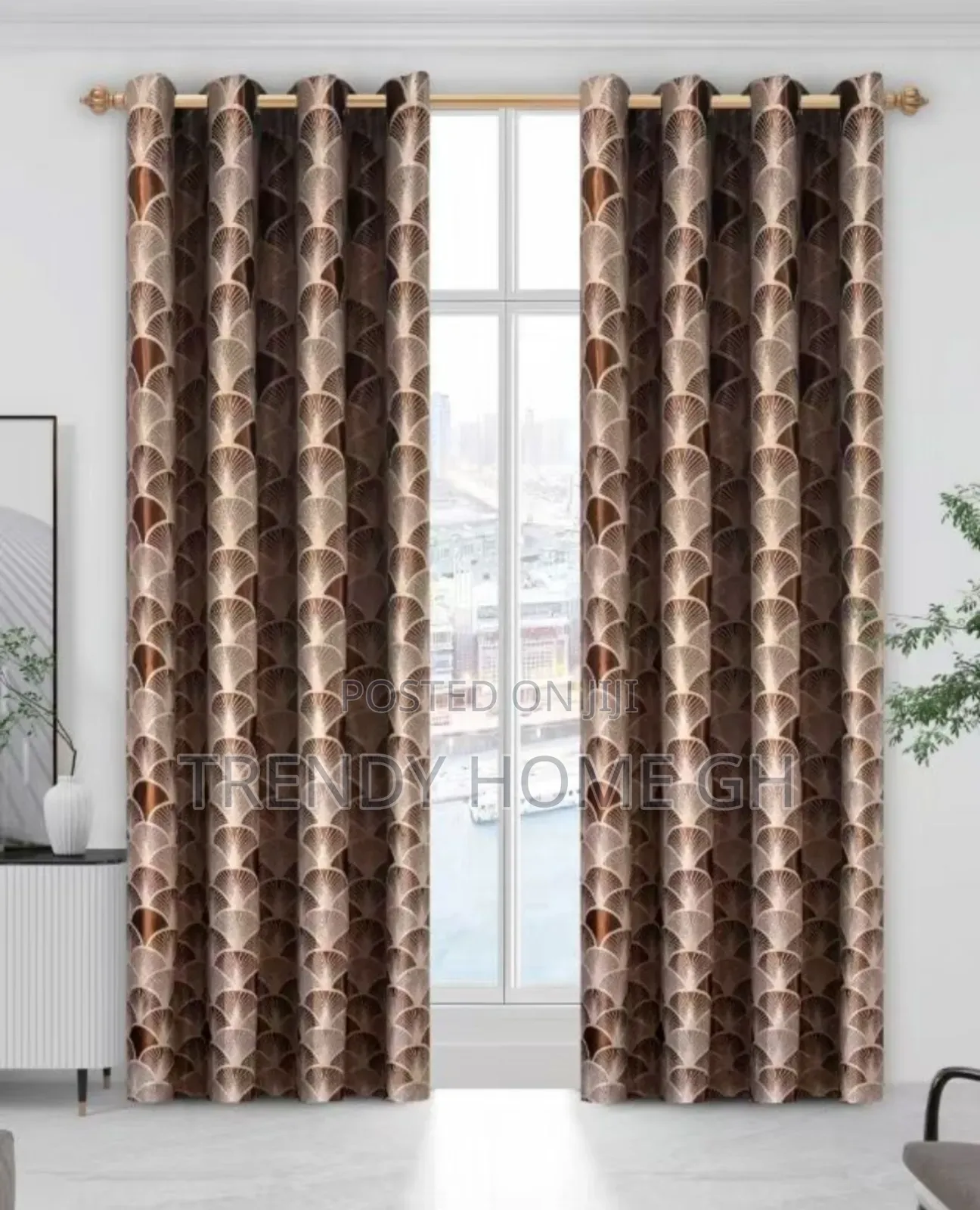 2in1 Pure Cotton Curtains