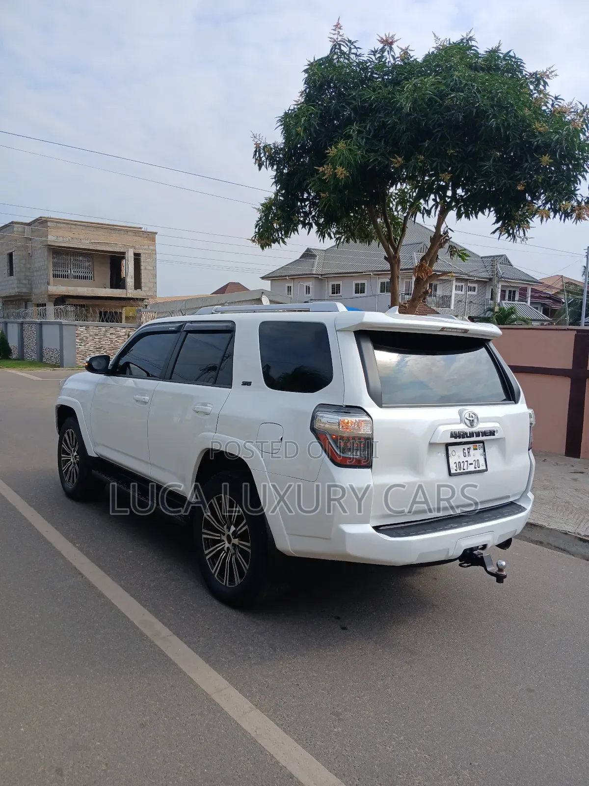 Toyota 4-Runner 2015 White