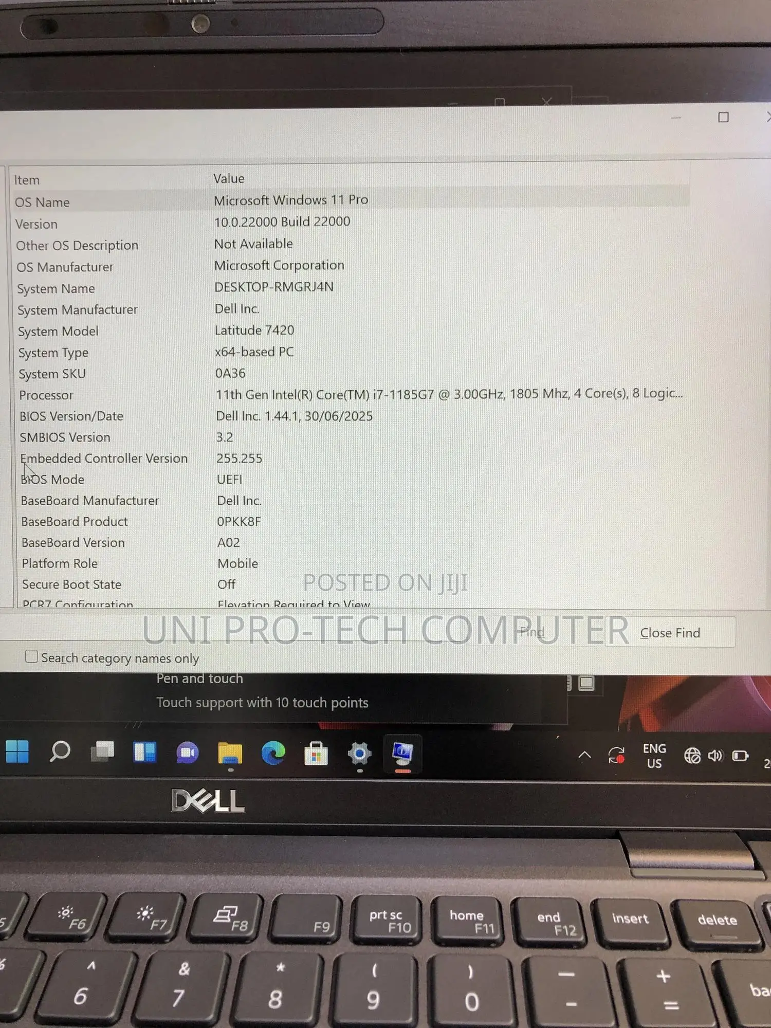 New Laptop Dell Latitude 7420 32GB Intel Core I7 SSD 512GB
