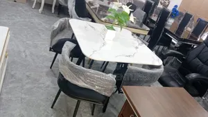 Marble Glass Dining Table