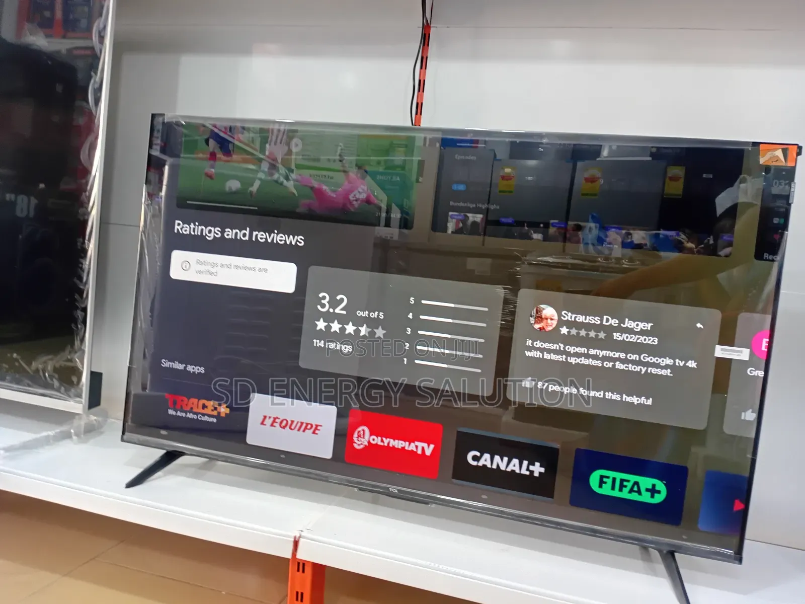 TCL Vivid X 43inches Smart Television