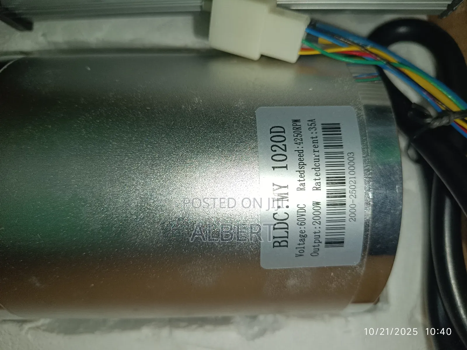 2000w Dc Motor And Controller With Throttle
