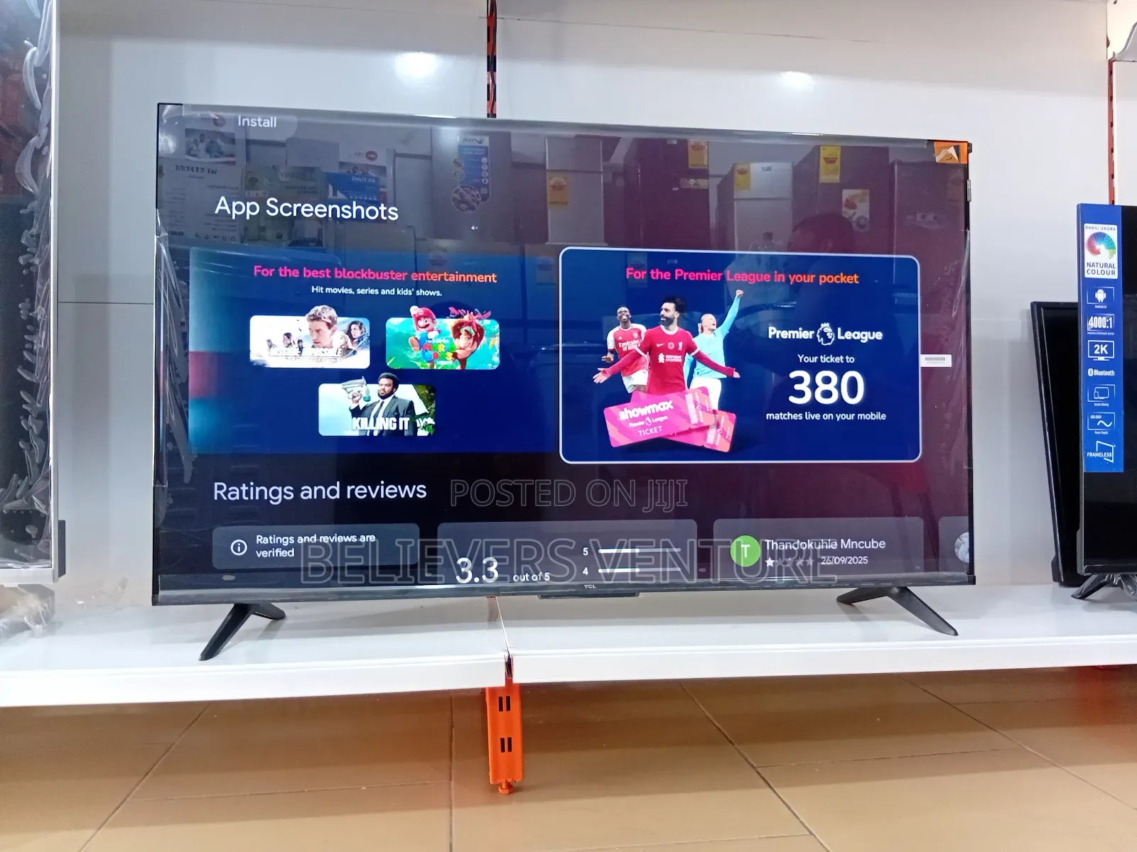 43s5k Model TCL Google Tv Qled Display 50inches Available Now