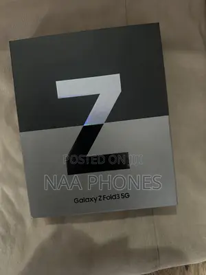 New Samsung Galaxy Z Fold 3 256 GB Black
