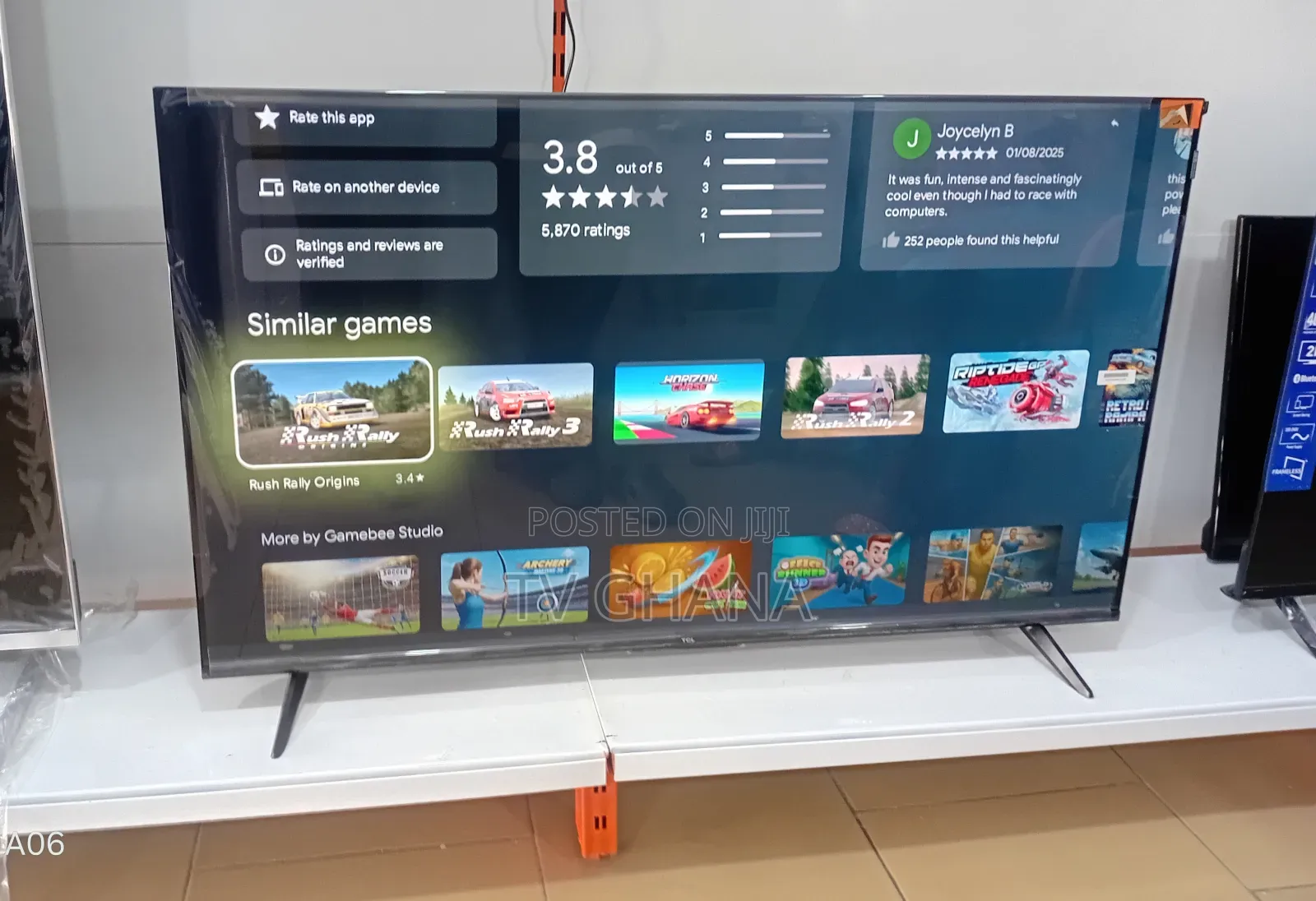 TCL 50” Smart Led Tv – Smooth Streaming, Smart Display