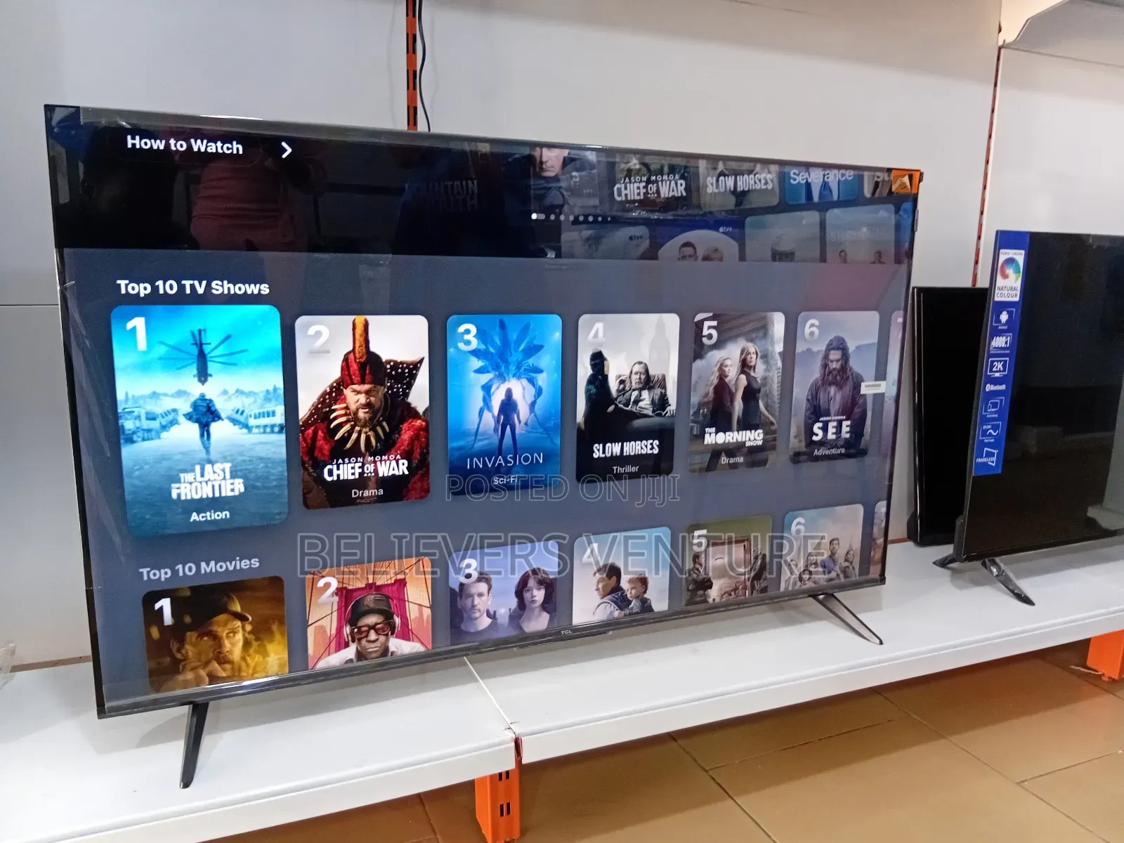 Google Operating Systems TCL Resolution Qled Display 50inches