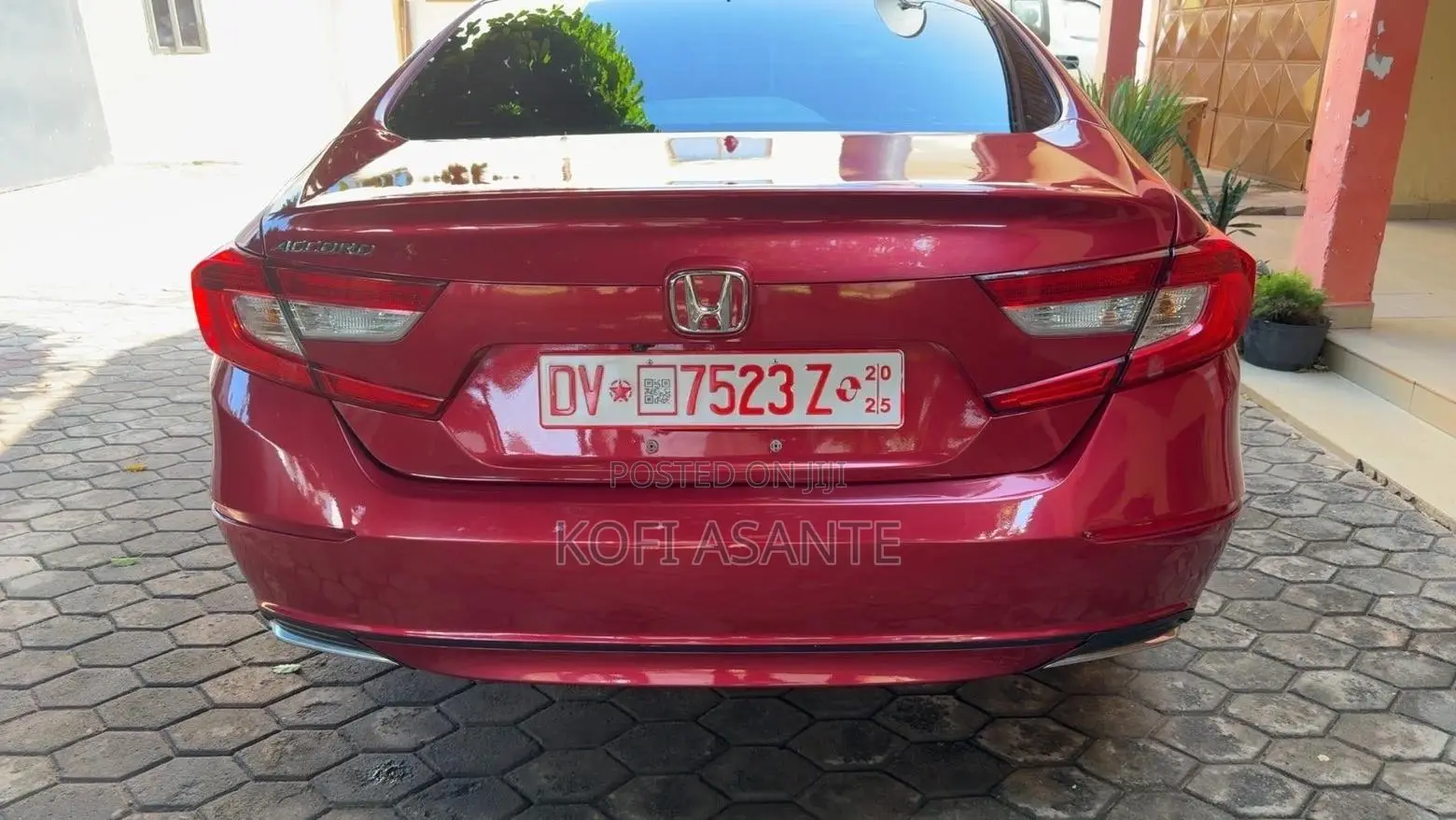 Honda Accord EX (1.5L 4cyl Turbo CVT) 2019 Red