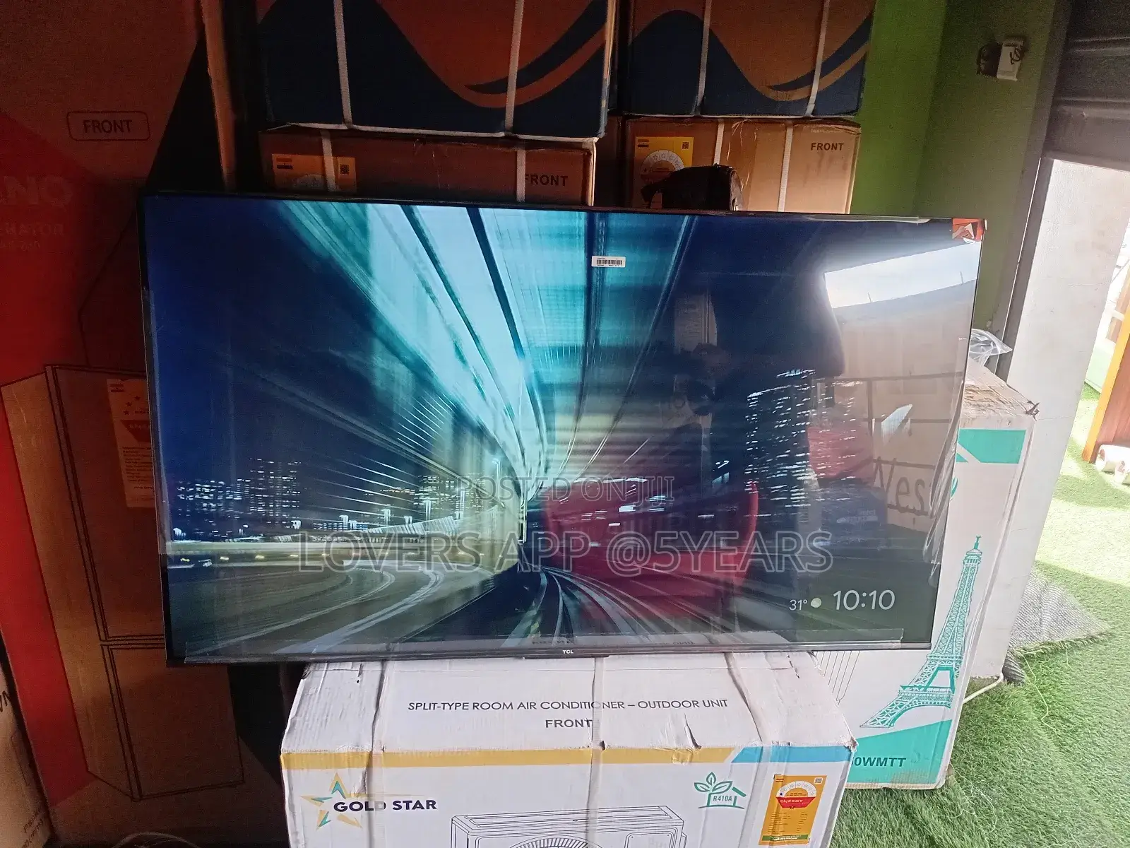 Bigger, Brighter, Better – TCL 55inches Smart 
Tv