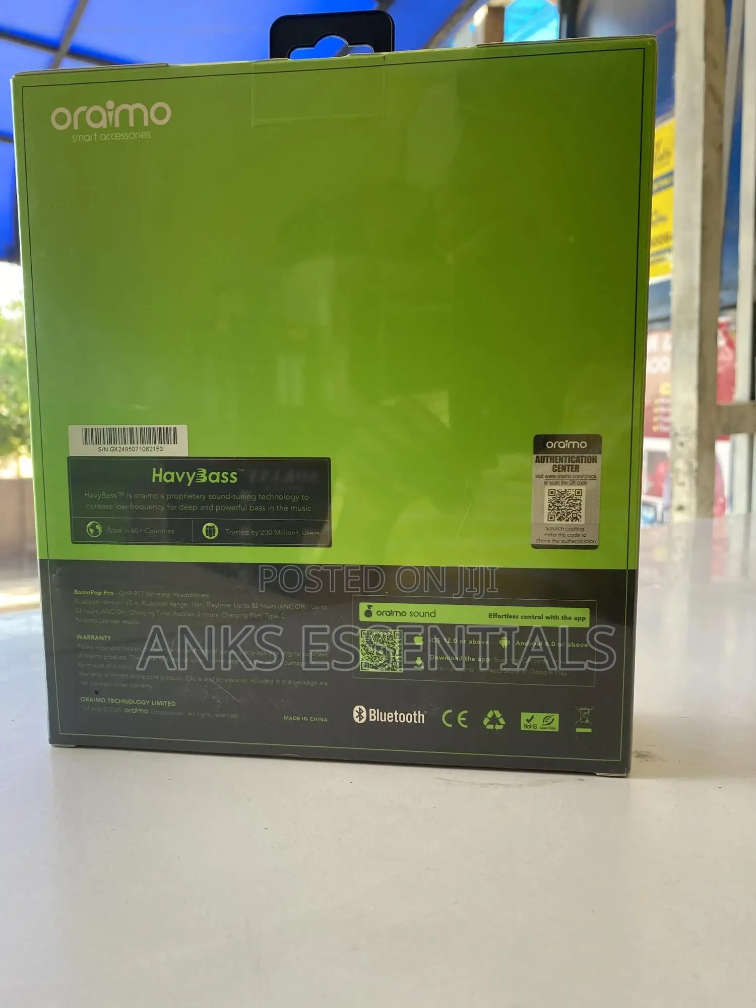 Oraimo Open-ear Headset – Comfortable & Lightweight
