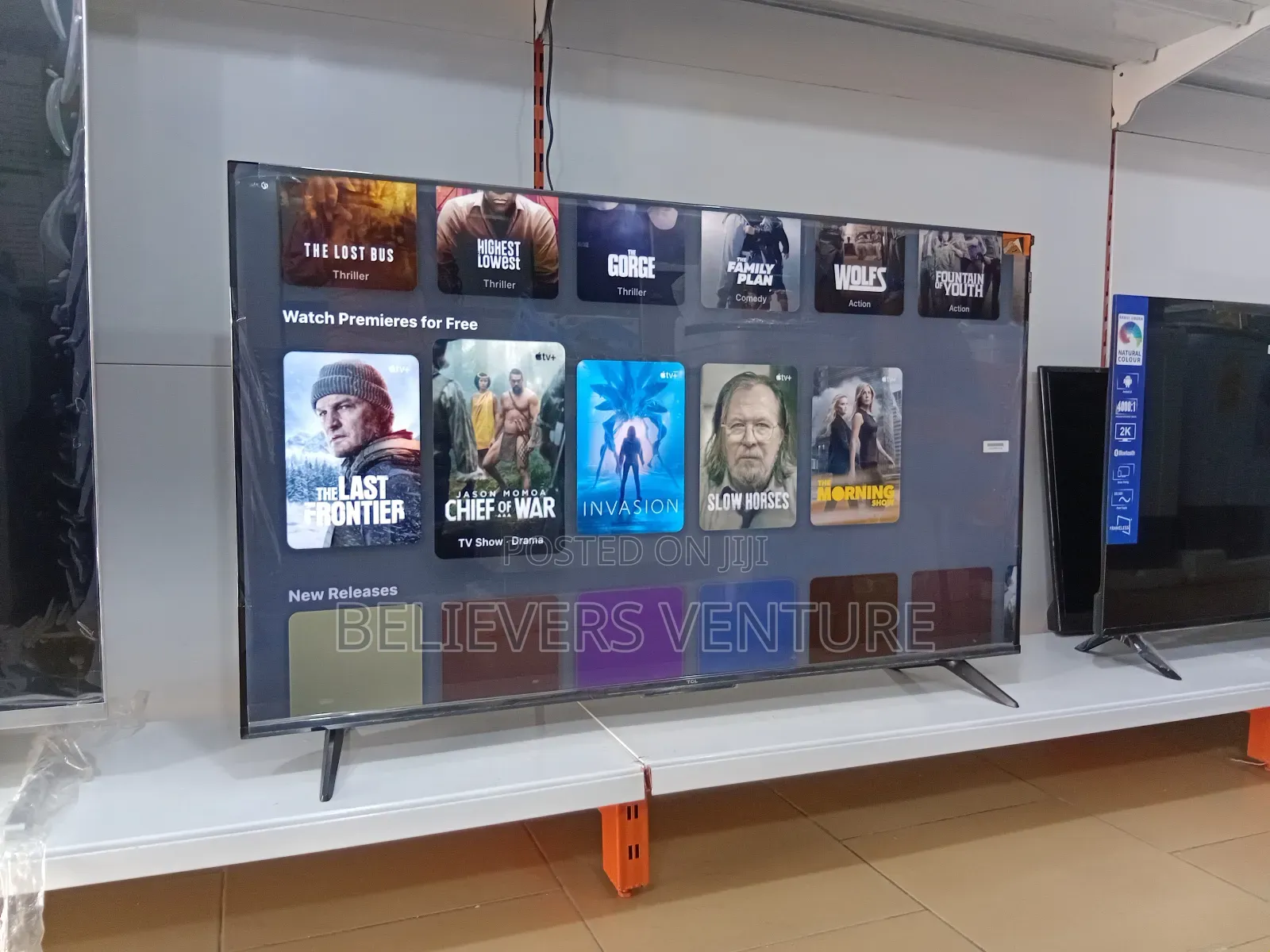 New Entertainment TCL Smart Tv Qled Display Uhd 43inches