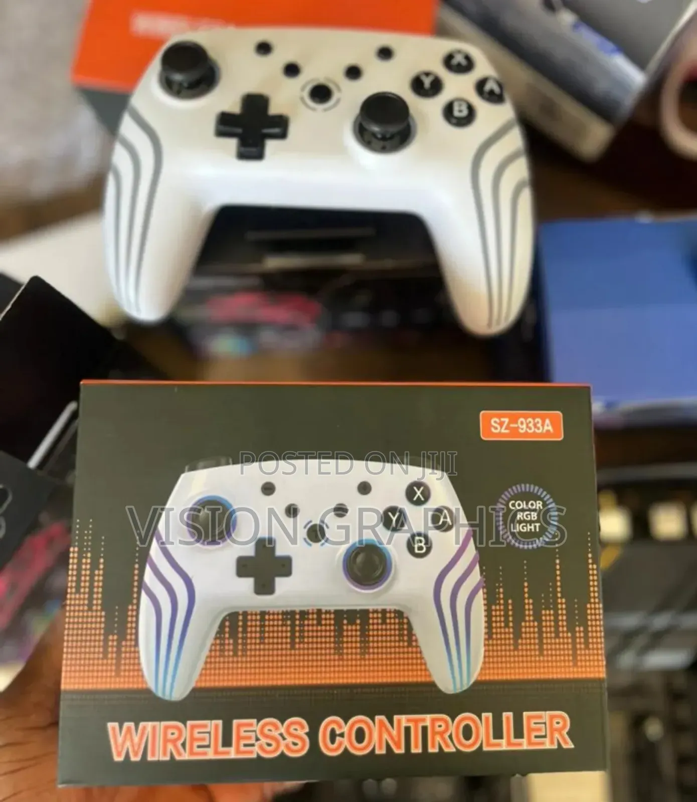 RGB Wireless Gampad for Nintendo Switch and Pc