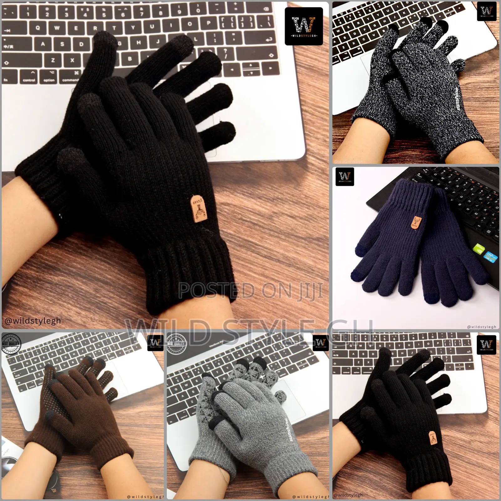 Quality Knitted Winter Gloves