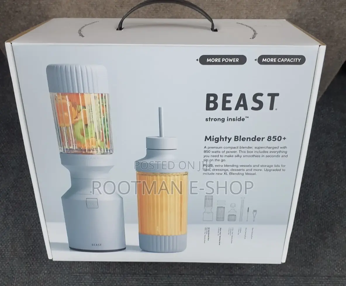 Beast Mighty 850 Plus | Premium Compact Personal Blender