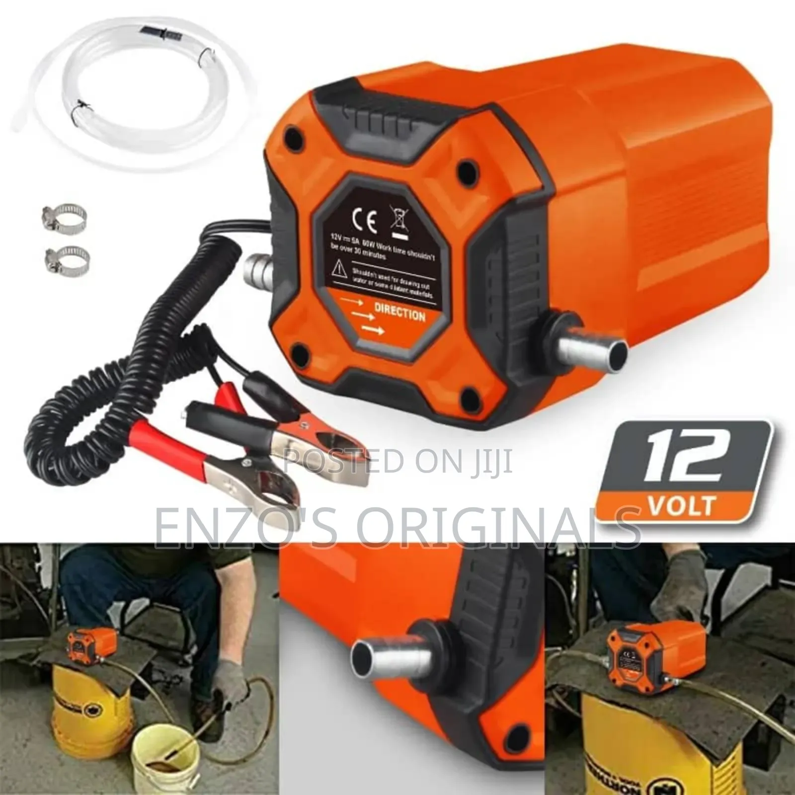Electric Fluid Pump Oil Pump Fuel Extractor And Delivery Pump 12v