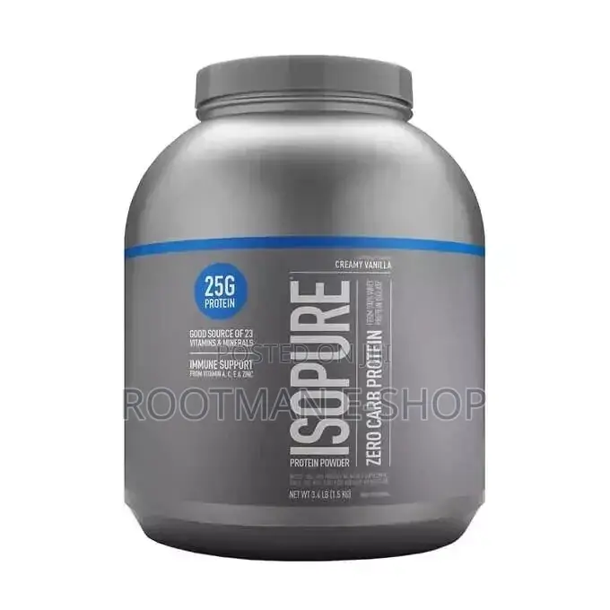 Isopure Zero Carb Protein Powder Creamy Vanilla25g Protein - 3.4 LBS