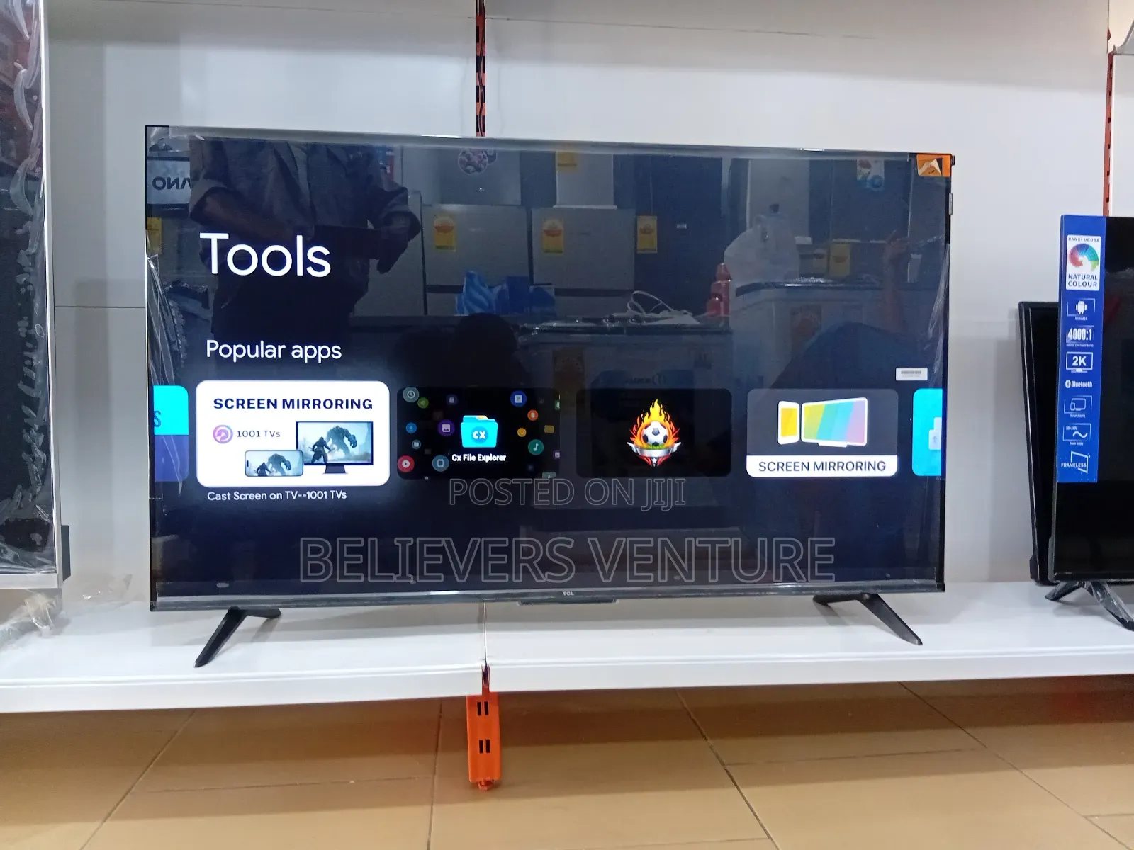 2160p Resolution Qled Display TCL/Google Tv 43inches