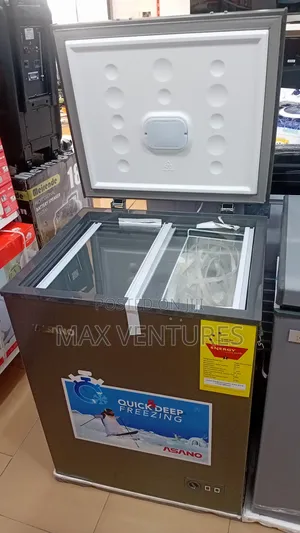 Asano 144 Litres Chest Freezer Glass Top Handle and Lock