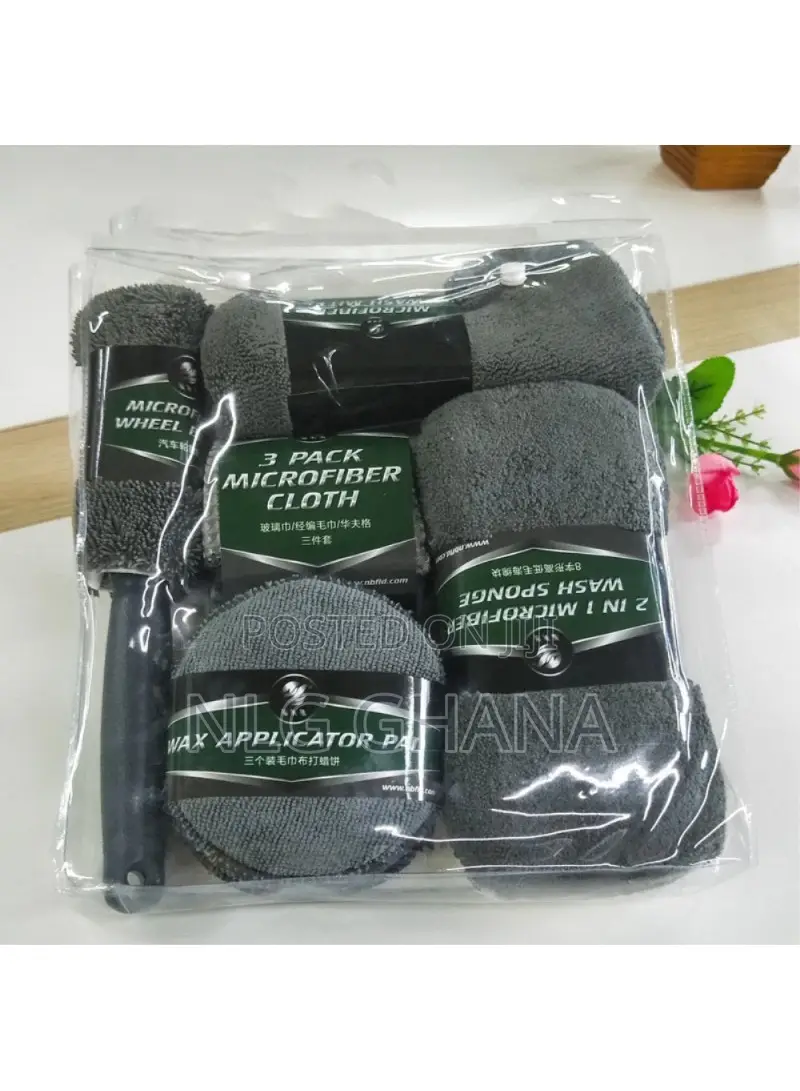 9pcs Set Car Wash Kit Auto Detailing Washing. Tvx21110