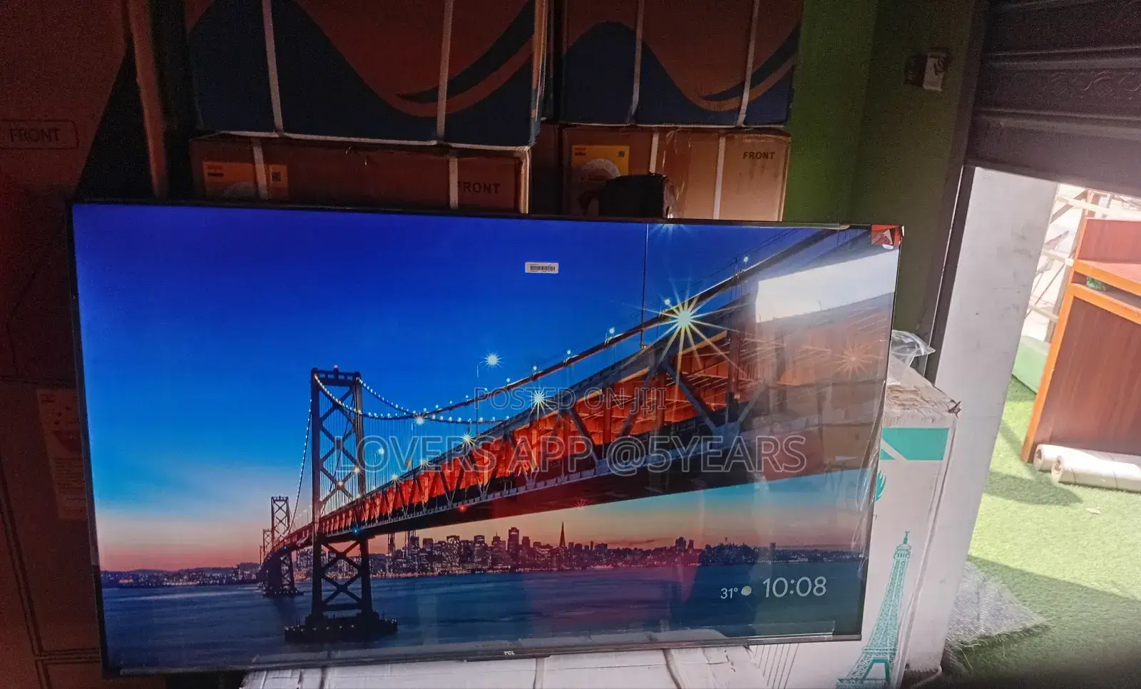 Immerse Yourself in Stunning With TCL 55inches Smart Tv