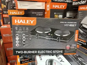 Long Lasting Haley-Hy-1891 2 Electric Hot Plate 
