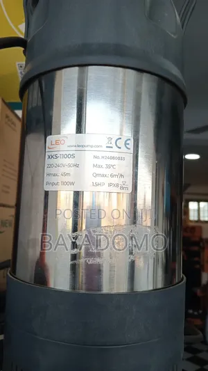 New Sewage Pump
