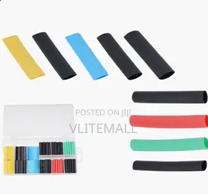 Wadfow 120 Pieces Heat Shrink Tubing Assortment - Wur1b01