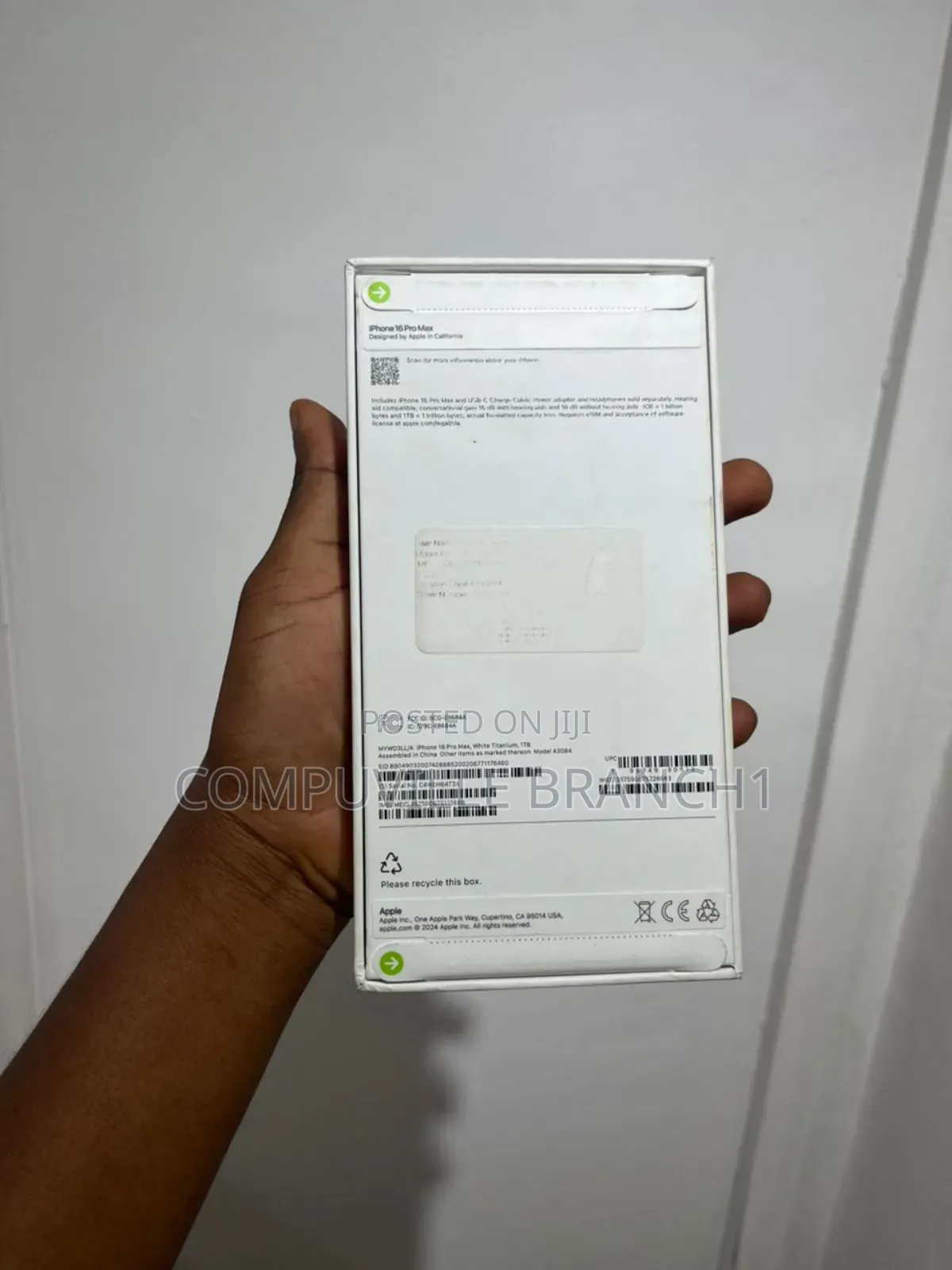 New Apple iPhone 16 Pro Max 1 TB White