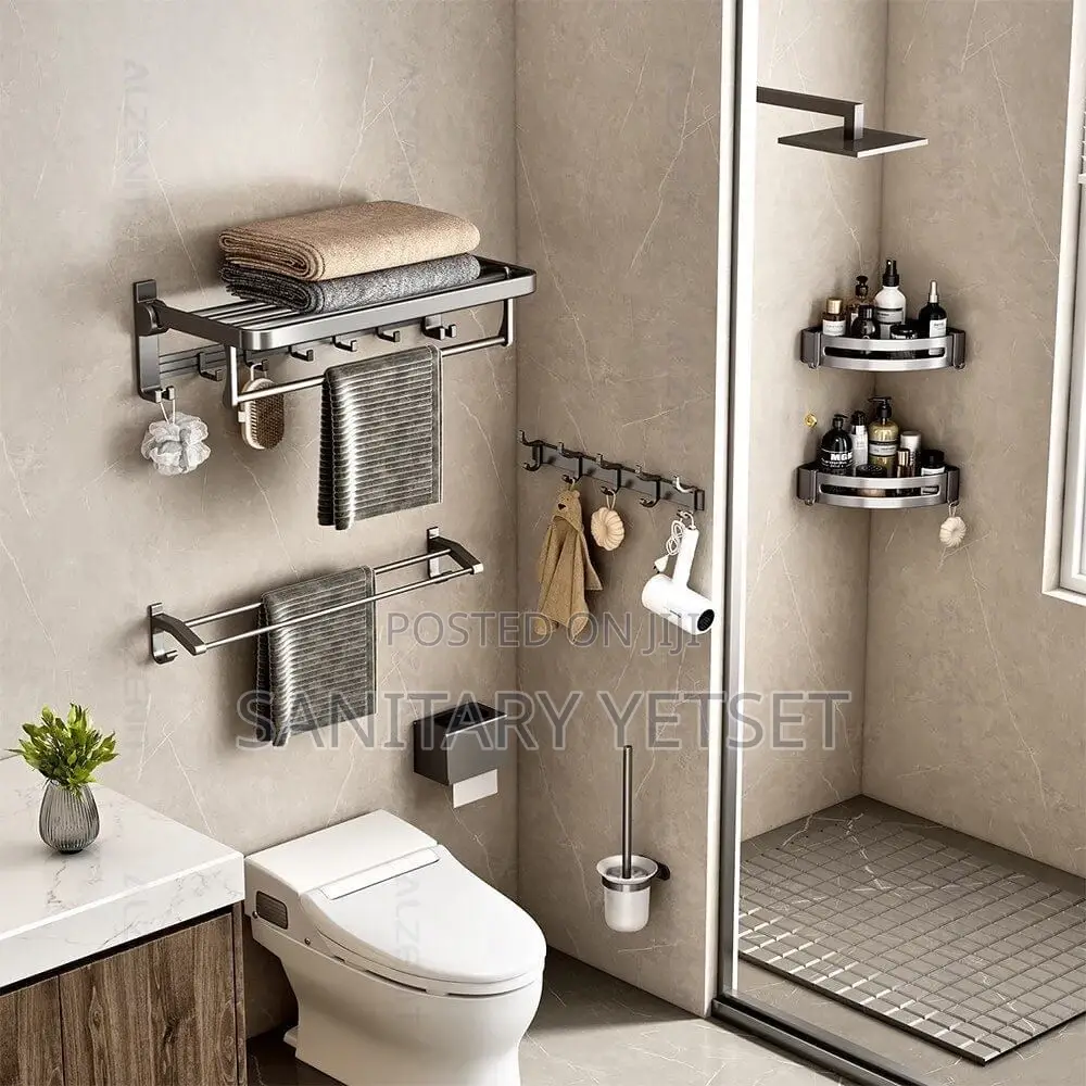 Family Bathroom Accessories Complete