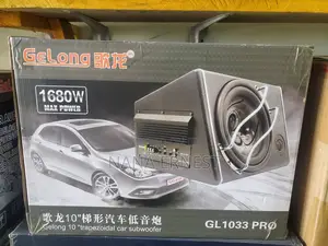 10" Gelong Car Subwoofer (With Tweeters)