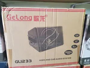 12" Gelong Car Subwoofer (With Tweeters)