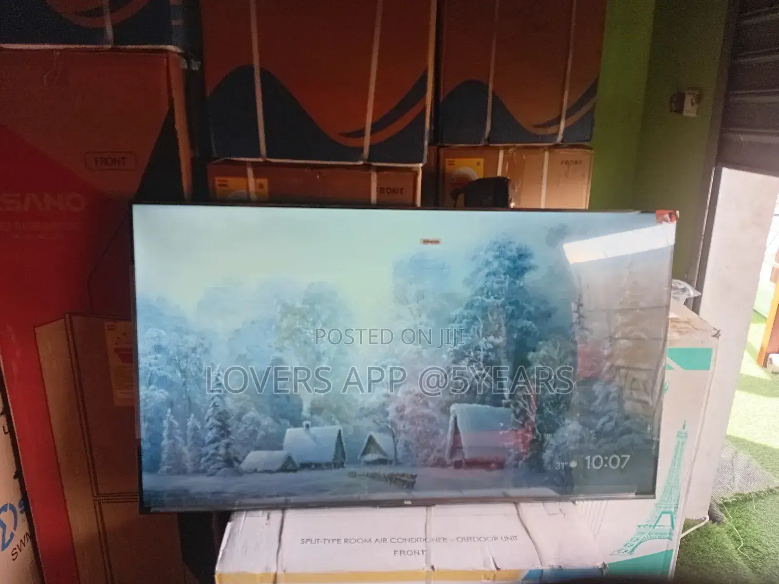 Bigger Screen. Brighter Vision. TCL 55inches Smart Tv
