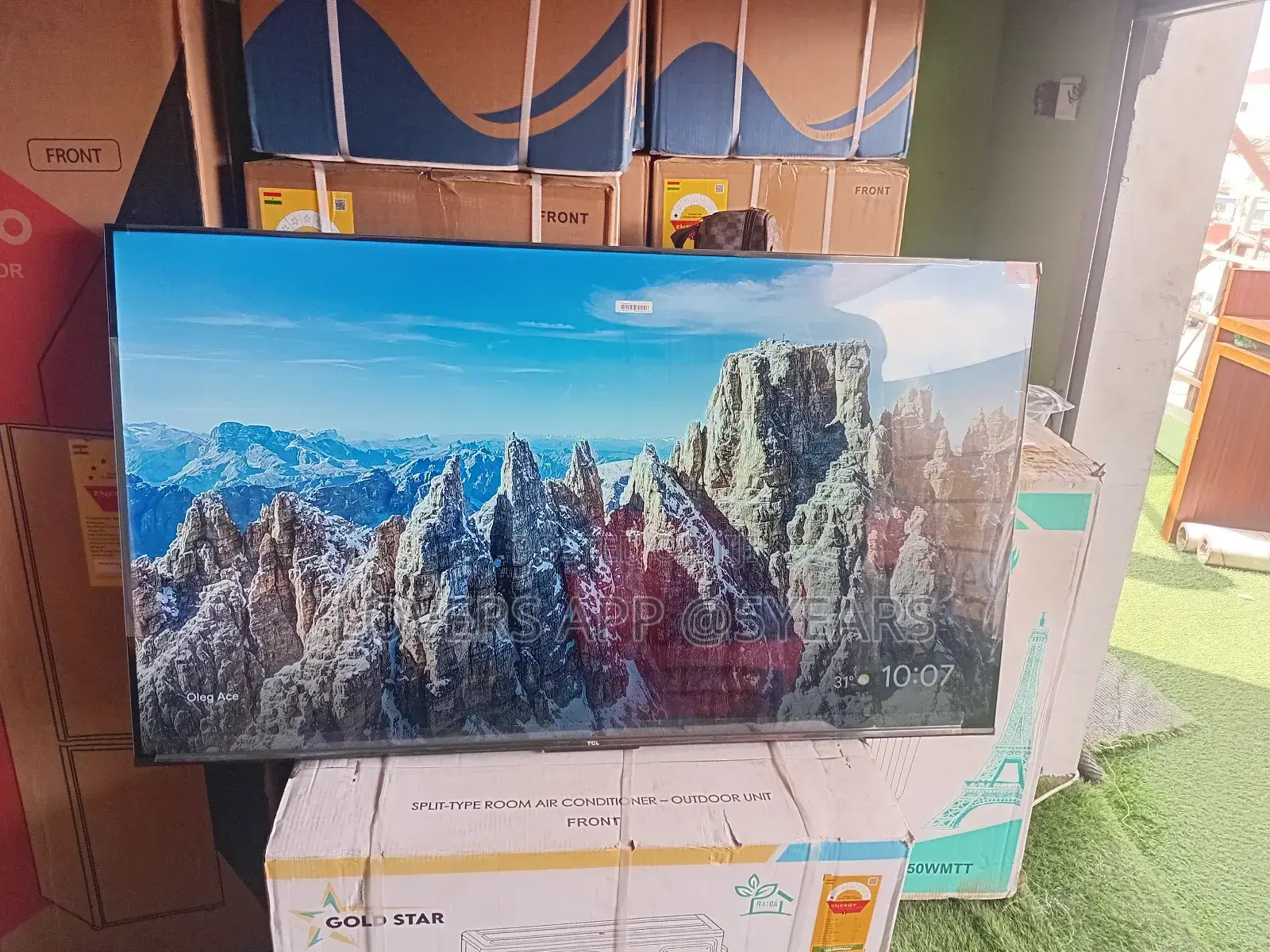 Bigger Screen. Brighter Vision. TCL 55inches Smart Tv
