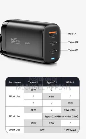 Essager Gan 65w Pd Charger