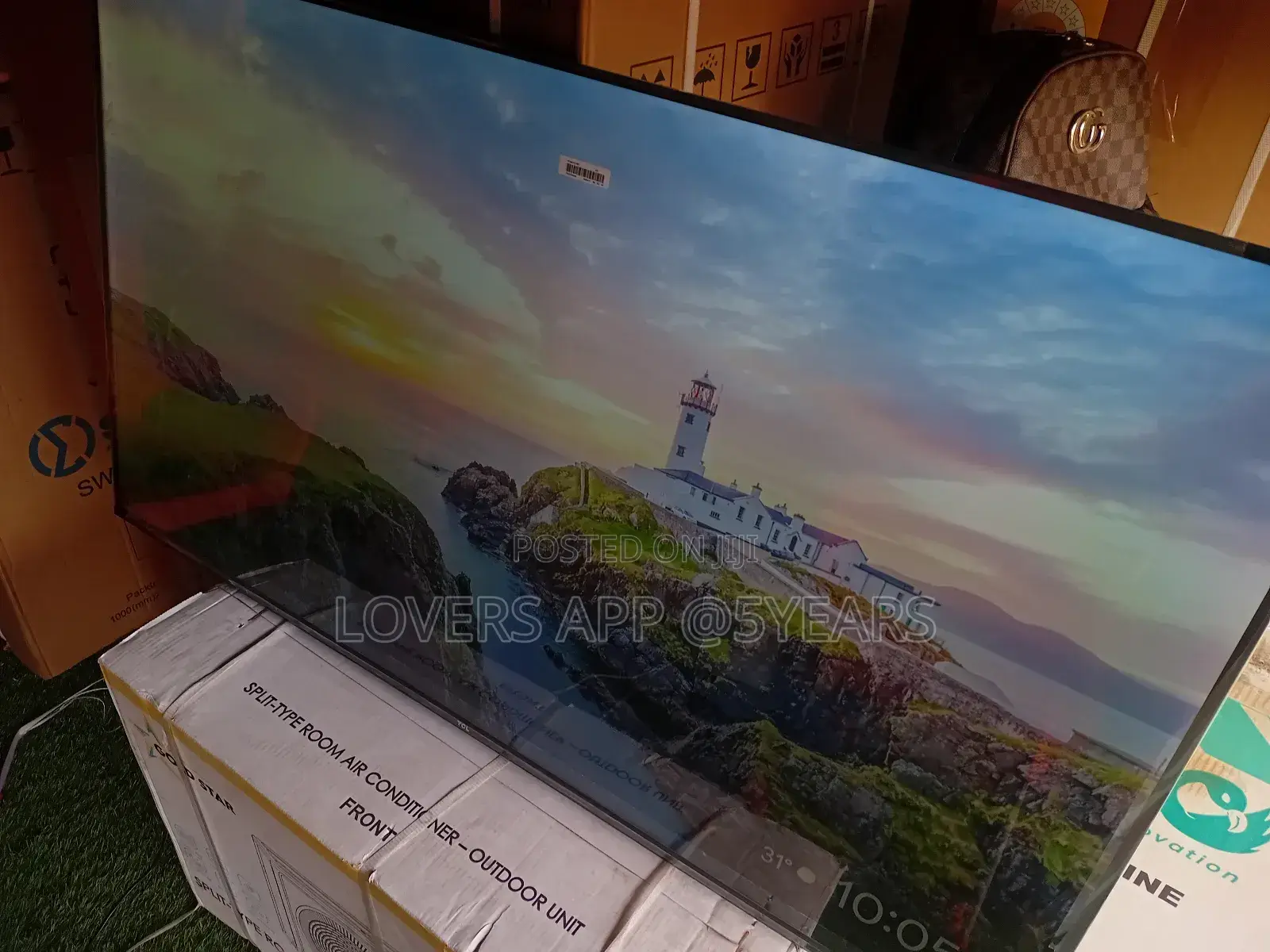 Stunning Display With TCL 55inches Smart Tv