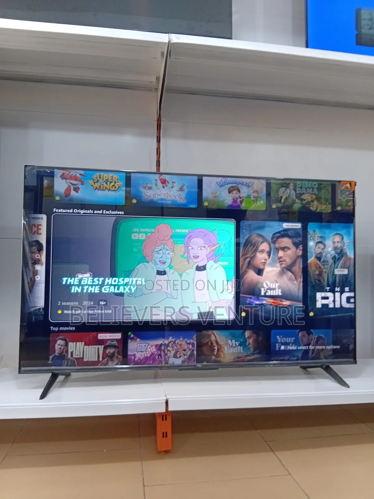 Qled Quality Display TCL Smart Tv 43inches Smart New