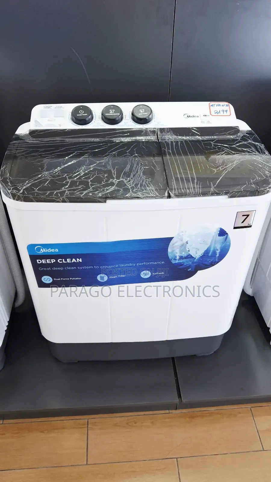 Midea Twin Tub 7kg Washing Machine